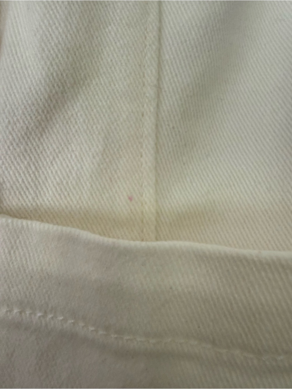 Draper James Cream Ruffle-Trim Jean Jacket - Picture 5 of 5